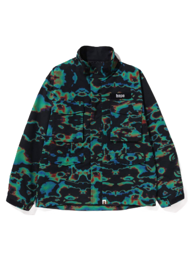 Яке BAPE Thermography Loose Fit M-65 Jacket Зелено | 1J30-140-009