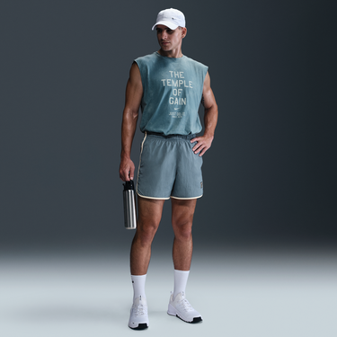Потник Nike Nike Sleeveless T-Shirt "The Temple Of Gain" Синьо | HJ3687-006, 4