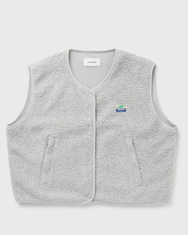 Пуловер American Vintage American Vintage Hoktown Fleece Vest Сиво | HOK16BE25-POLAIRE-CHINE, 0