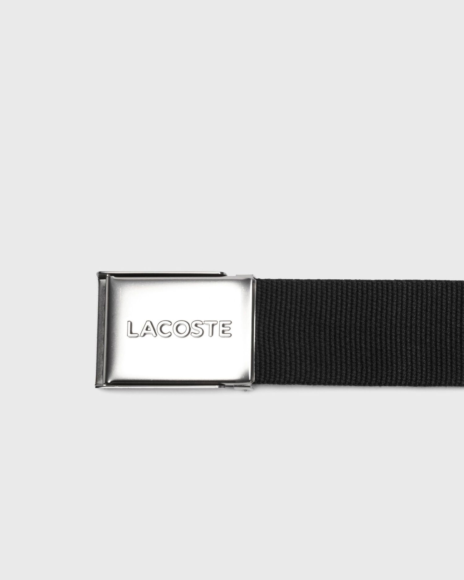 Колани Lacoste Lacoste 40 Woven Strap Belt 110 CM Черно | RC2012-031, 1