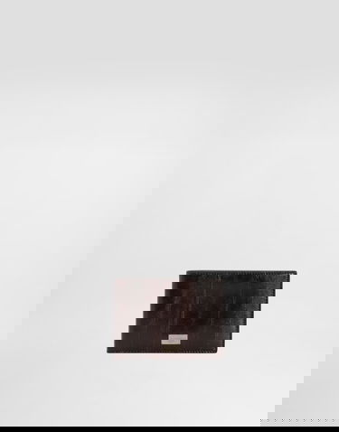 Портфейл Dolce & Gabbana Dolce & Gabbana Eel Leather Bi-Fold Wallet Кафяво | BP1321A8A5381300, 0