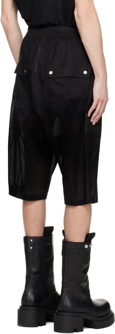 Къси панталони Rick Owens Rick Owens Hollywood Bela Pods Shorts Черно | RU01E5349 CV, 2