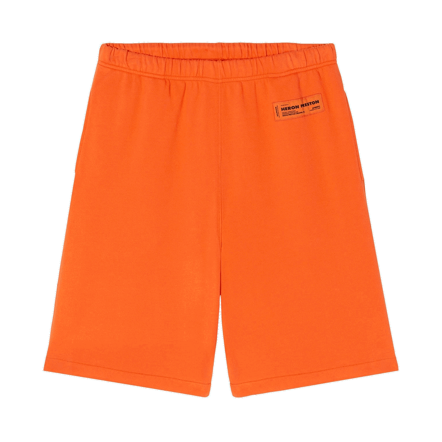 Къси панталони HERON PRESTON Logo Recycled Sweatshorts Оранжево
 | HMCI007C99JER0012200, 0
