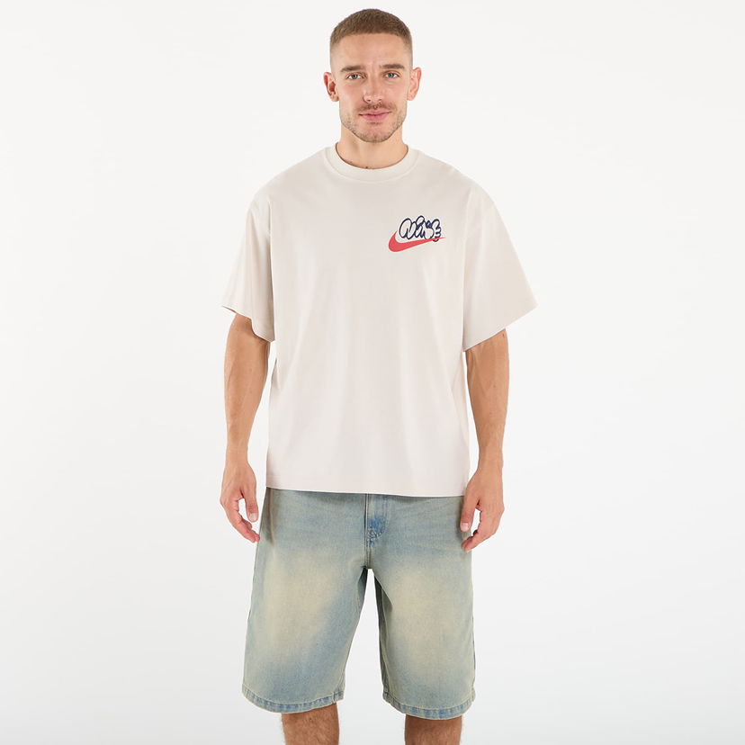 Тениска Nike Nike Solo Swoosh T-Shirt Бежово | IH4294-104