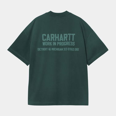 Тениска Carhartt WIP Carhartt WIP Distance Short Sleeve T-Shirt Зелено | I035449_9, 2