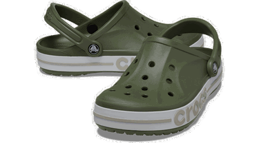 Кецове и обувки Crocs Bayaband Clogs Зелено | 205089-3TQ, 1