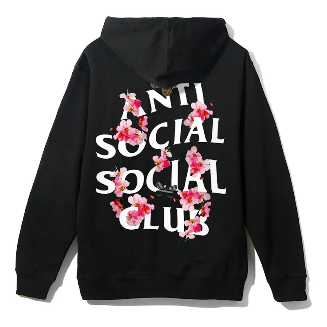 Суитчър Anti Social Social Club Floral Print Hoodie Черно | ASSW389, 0