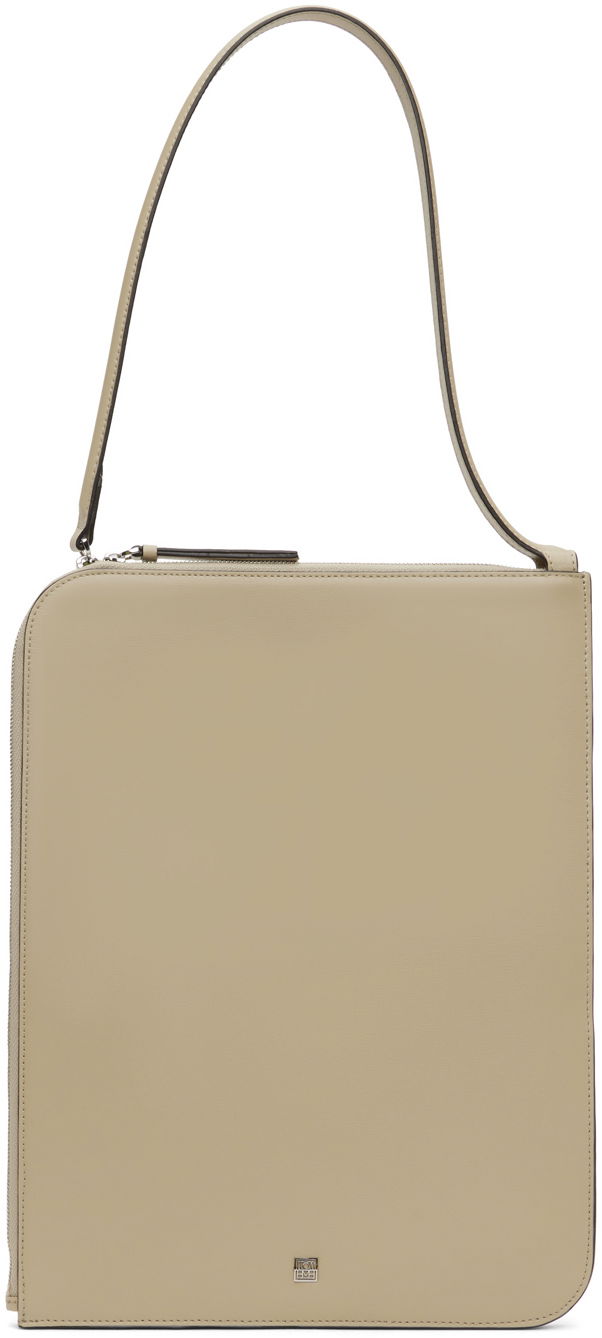Дамска чанта TOTEME TOTEME Slim Tote Бежово | 234-WAL906-LE0025, 0