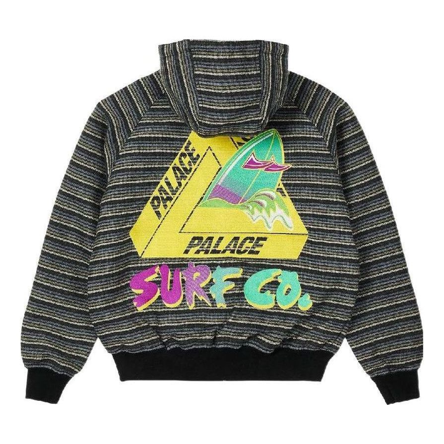 Суитчър Palace Palace Surf Co. Print Striped Jacket Черно | P22JK120, 0