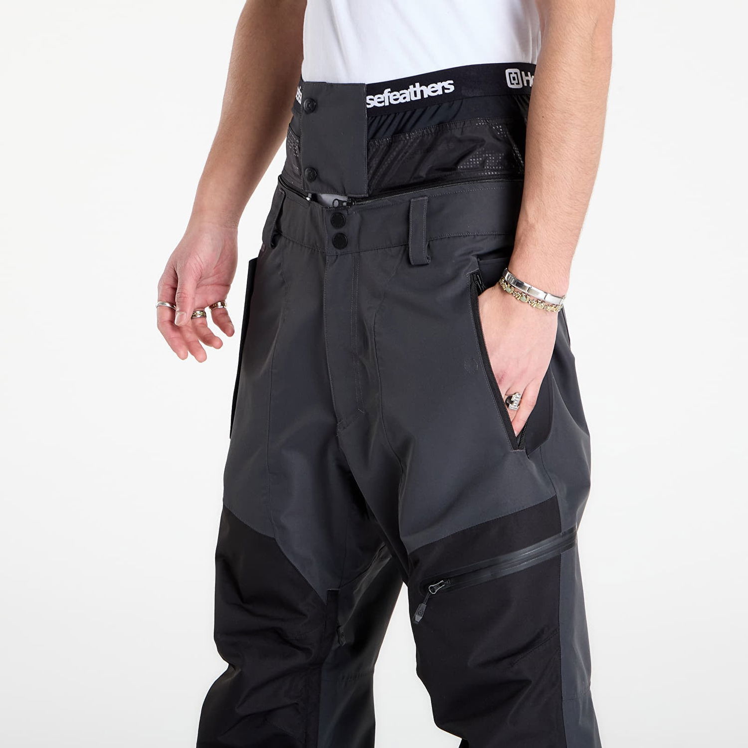 Панталони Horsefeathers Nelson Snowboard Pants Сиво | OM297R, 1