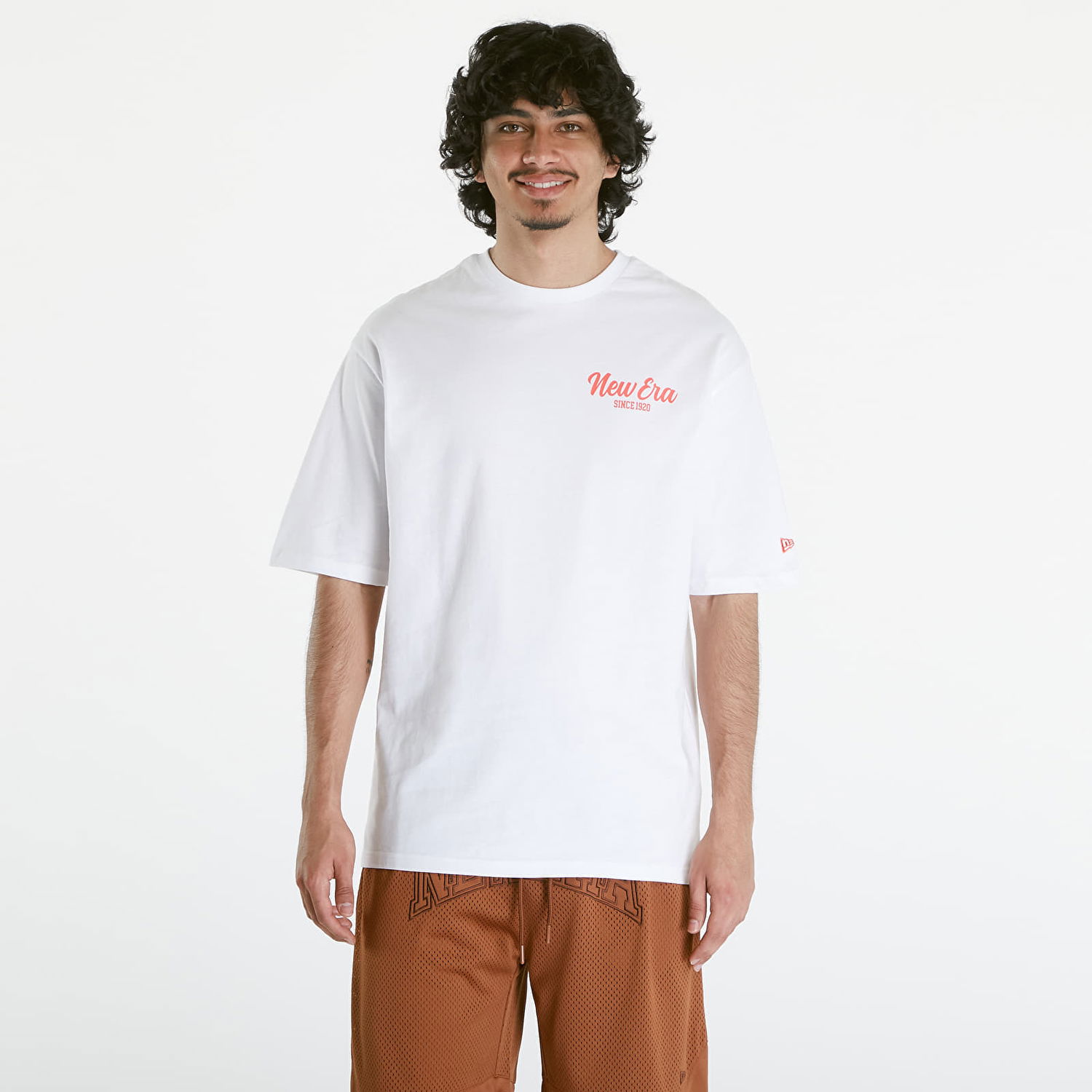 Тениска New Era Cactus Graphic OS Tee UNISEX White/ Lvr Бяло | 60435398, 0
