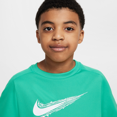 Тениска Nike Dri-FIT Multi Short Sleeve T-Shirt Зелено | HF8100-324, 4