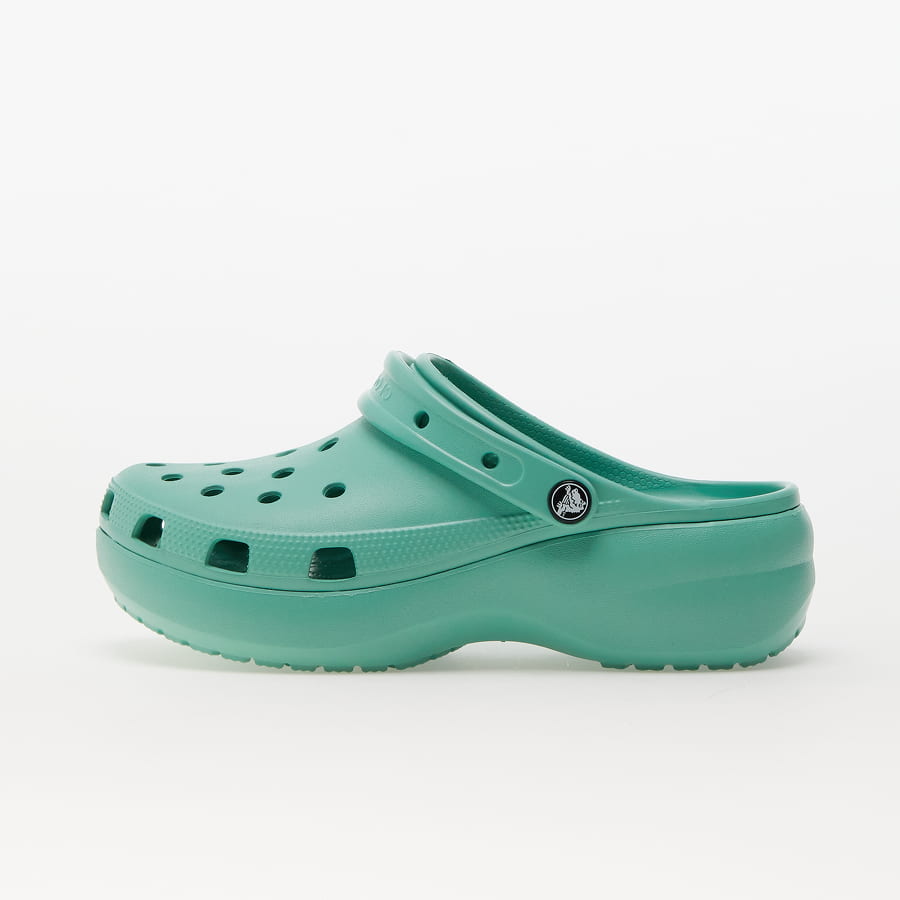 Кецове и обувки Crocs Classic Platform Clog W Зелено | 206750-3UG, 1