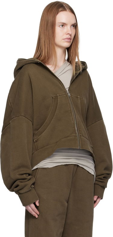 Суитчър Entire Studios Entire Studios Eternal Zip Hoodie Кафяво | ES2202BT, 4