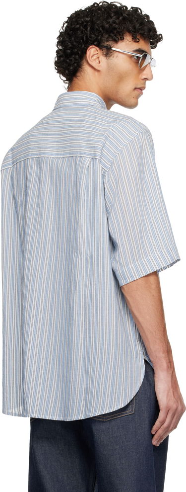 Риза ISABEL MARANT Isabel Marant Labilio Short Sleeve Striped Button-Up Shirt Многоцветен | CH0085HD-D1I03H, 2