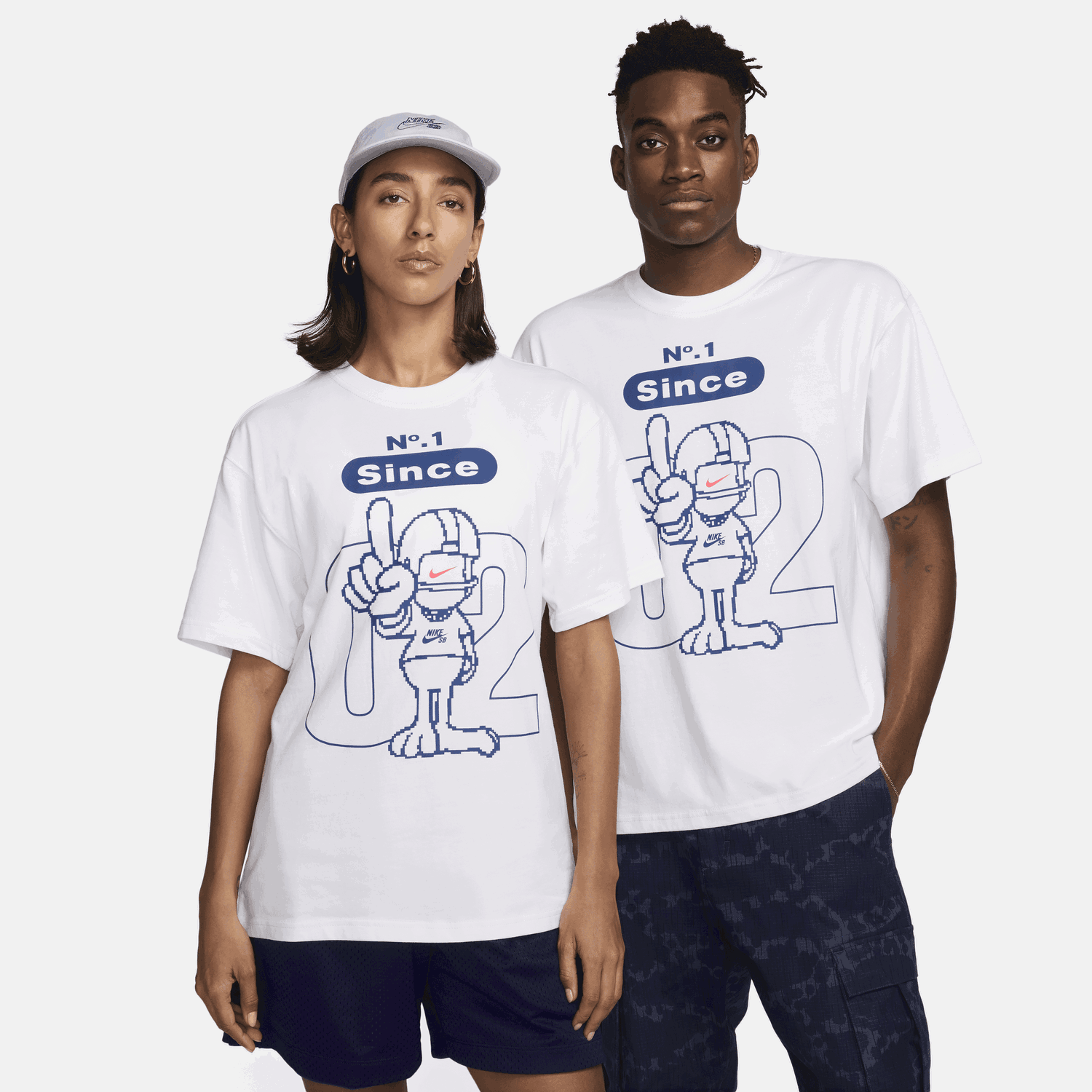 Тениска Nike SB Skate Tee Бяло | FV3498-100, 1