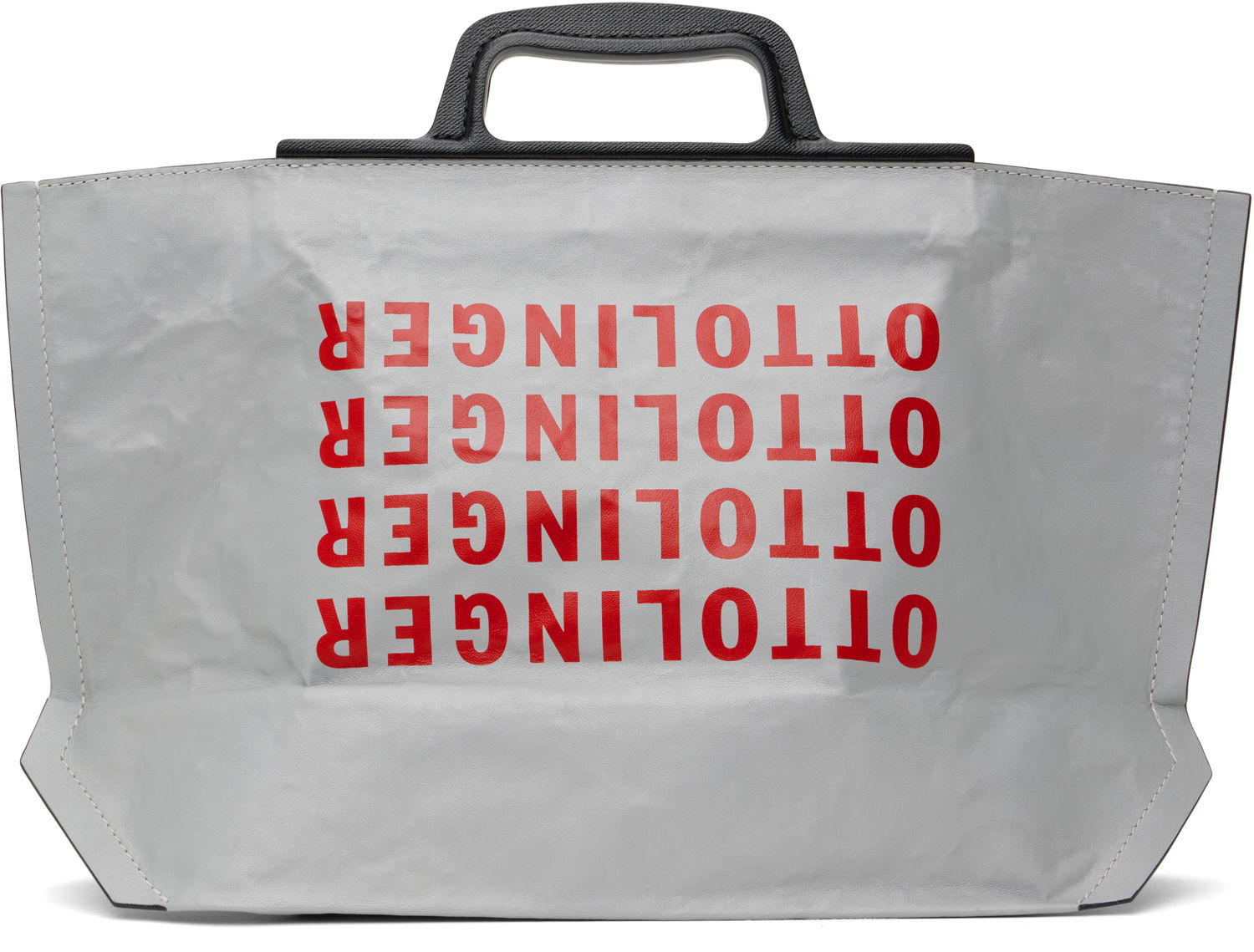 Голяма пазарска чанта Ottolinger Ottolinger ECCO.Kollektive Edition Frozen Tote Bag Сиво | 920012791402, 0