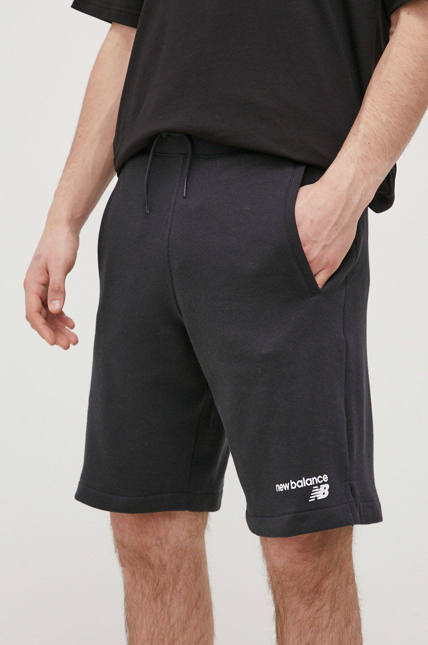 Къси панталони New Balance Relaxed Fit Shorts Черно | MS11903BK, 0