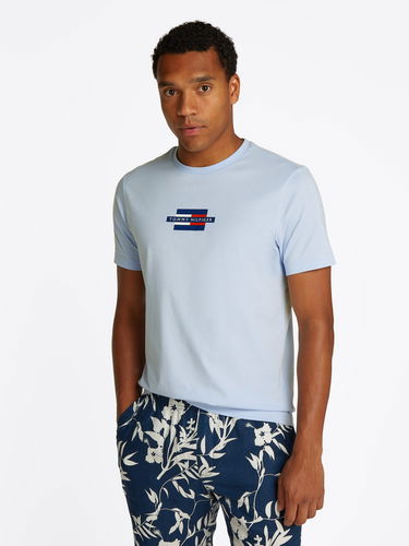 Тениска Tommy Hilfiger Tommy Hilfiger Flag Box T-Shirt Синьо | MW0MW38636C1O, 0