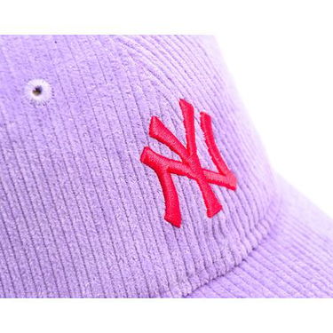 Шапка с козирка New Era Corduroy 9TWENTY NY Yankees Adjustable Hat Лилаво | 60595365, 4