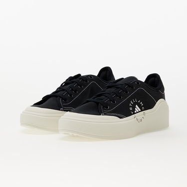 Кецове и обувки adidas Performance Stella McCartney x Court Cotton Core Black/ Core Black/ Off White Черно | HP5702, 4