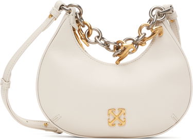 Дамска чанта Off-White Off-White Hemisphere Shoulder Bag Бяло | OWNN184C99LEA0010400, 0