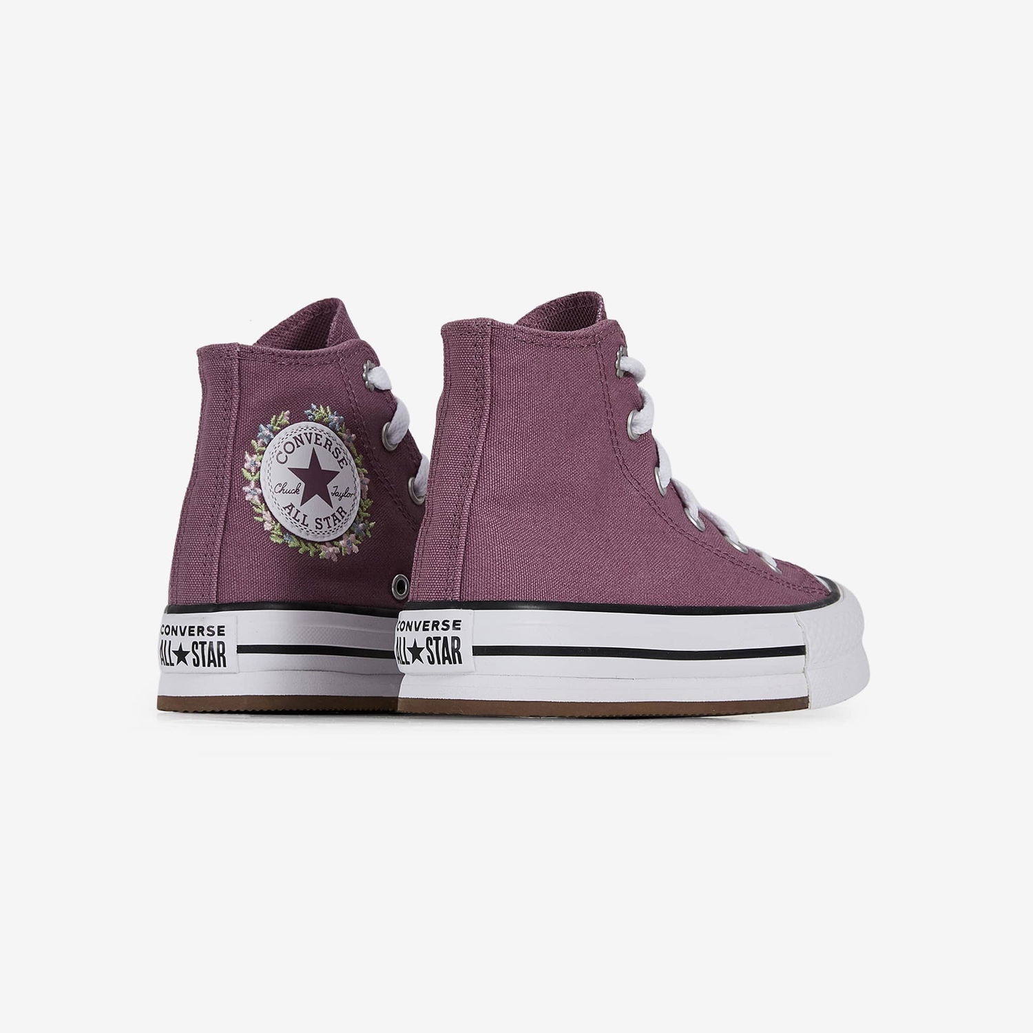 Кецове и обувки Converse Chuck Taylor All Star Eva Lift Hi "Floral Violet" Лилаво | A04755C, 1
