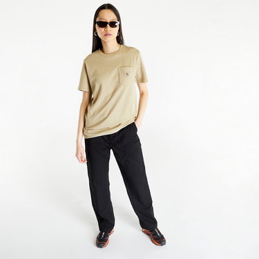 Тениска Carhartt WIP S/S Pocket T-Shirt Ammonite Бежово | I030434_0VZ_XX, 2