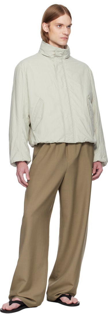Панталони The Row The Row Donatello Wide-Leg Trousers Бежово | 657-W3602, 3