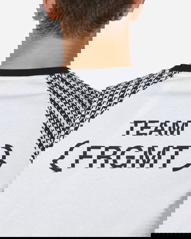 Тениска Moncler FRGMT Houndstooth T-Shirt Бяло | 8D00003M3265 F90, 6