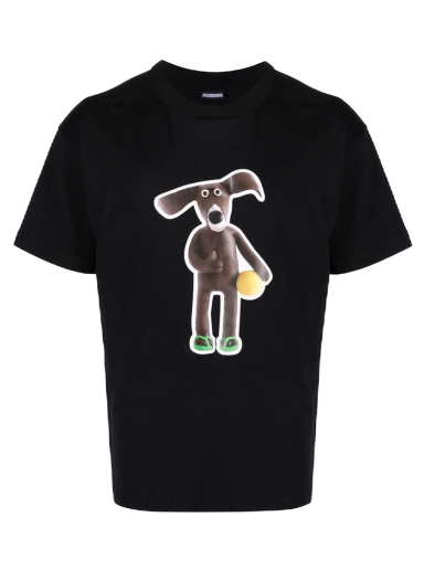 Тениска Jacquemus Le TouTou Черно | 216JS19-216231-09G