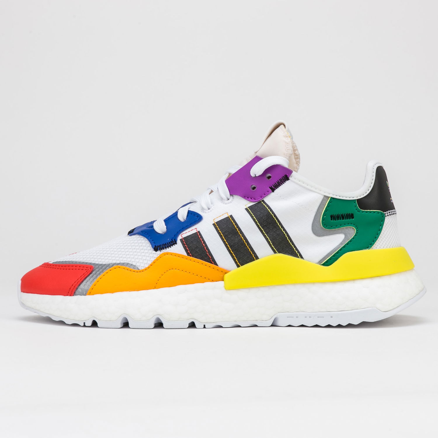 Кецове и обувки adidas Originals Nite Jogger Pride Бяло | FY9023, 0