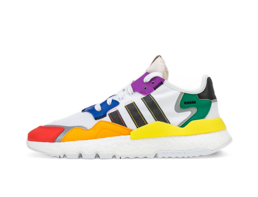 Кецове и обувки adidas Originals Nite Jogger Pride Бяло | FY9023