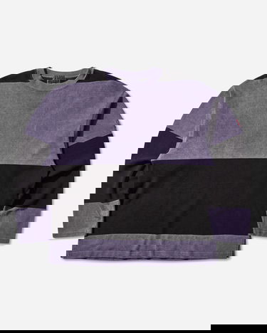 Тениска Cav Empt Overdye Stripe Longsleeve T-Shirt Многоцветен | CES28CS20 PURPLE, 1