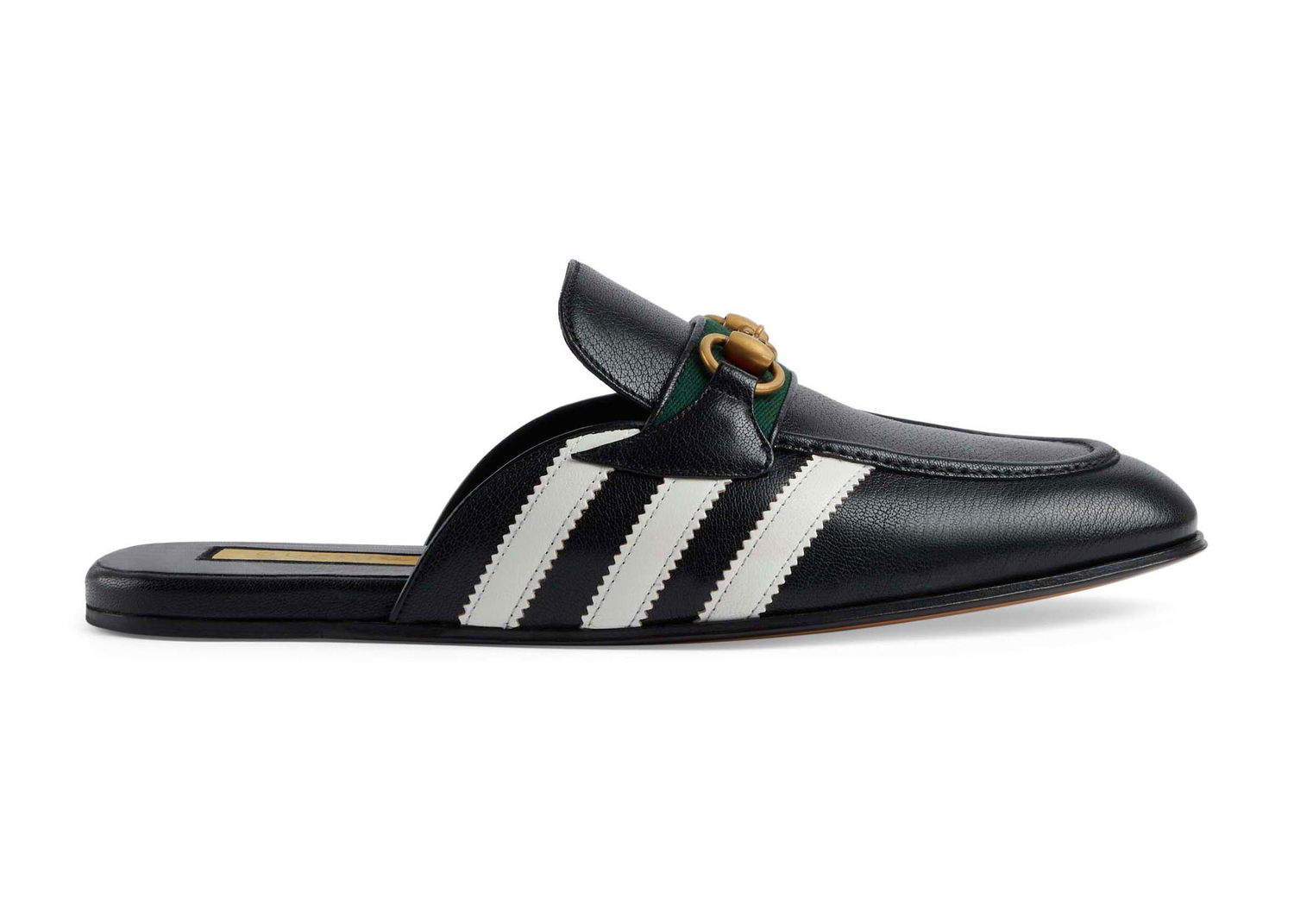 Кецове и обувки Gucci adidas x Horsebit Slippers Black Черно | 721481 AAA71 1090, 0