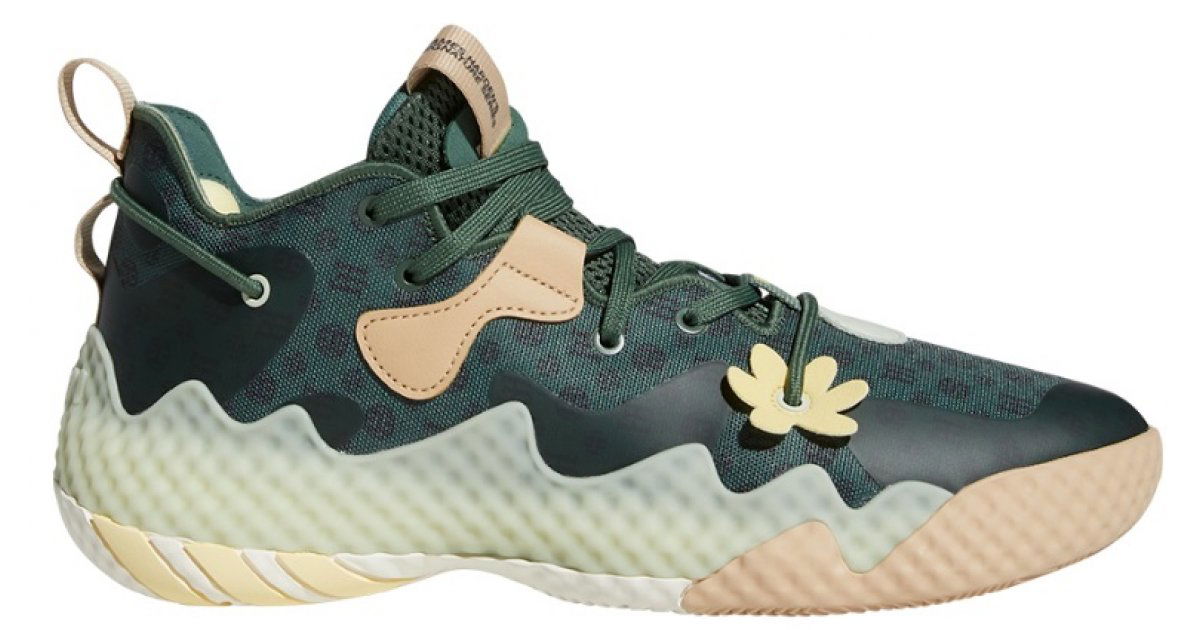 Кецове и обувки adidas Originals Harden Vol.6 Зелено | gw9032, 1