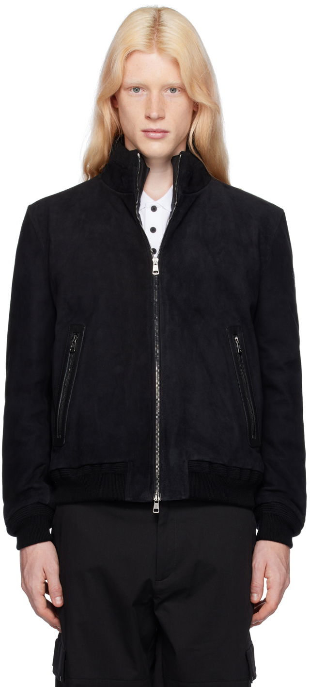 Яке Moncler Fayal Leather Jacket & Down Vest Set Черно | I20911A00167M2399, 0