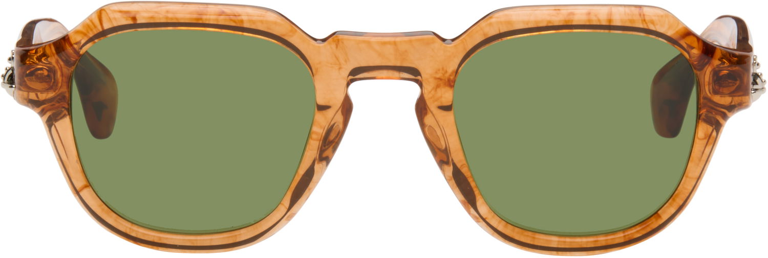 Слънчеви очила Vivienne Westwood Vivienne Westwood Prince Charming Sunglasses Кафяво | VW508730149, 0