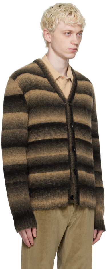 Пуловер Paul Smith Paul Smith Ombre Stripe Cardigan Кафяво | M1R-307Y-L02179-68, 1