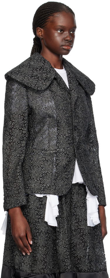 Яке Comme des Garçons Comme des Garçons Floral Jacket Черно | RM-J022-051, 1