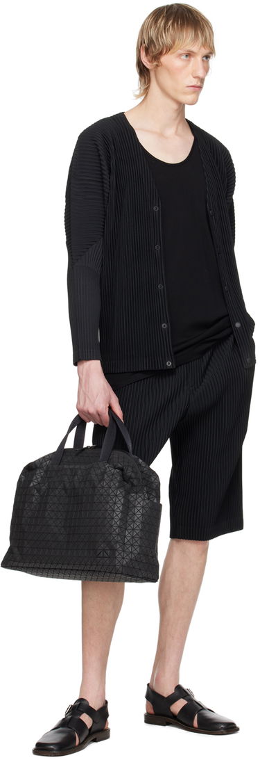 Чанта за пътуване BAO BAO ISSEY MIYAKE Geometric Pattern Cargo Tote Bag Черно | BB47AG151, 3