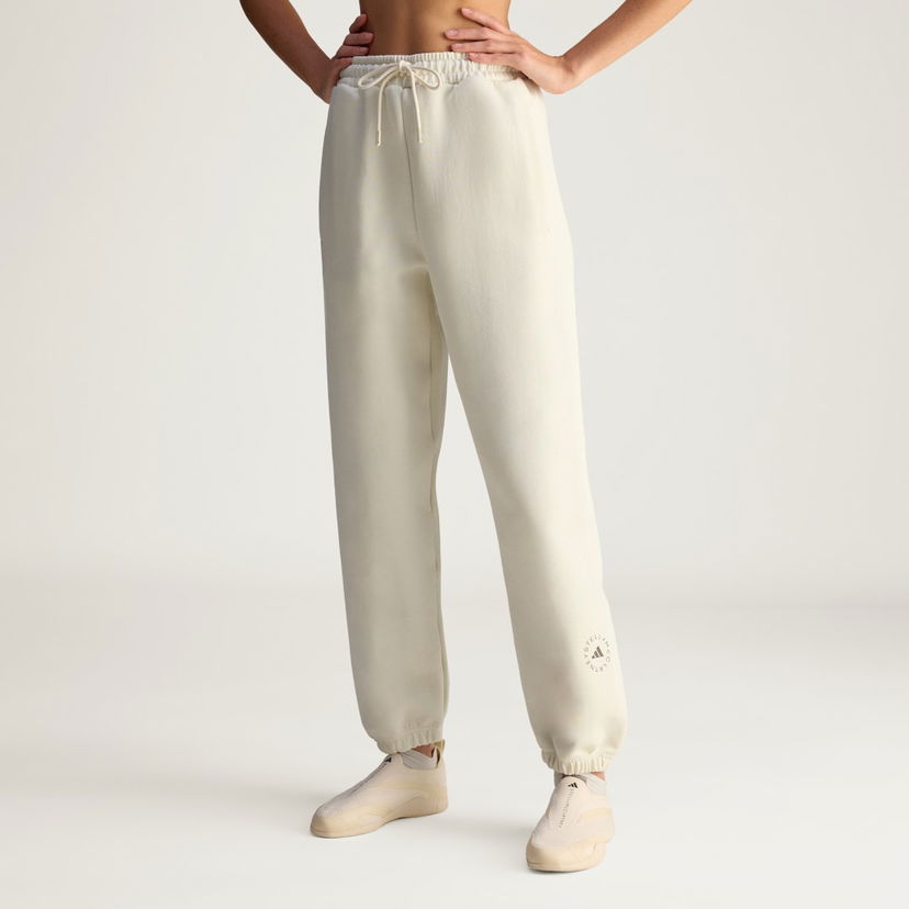 Спортни панталони adidas Performance adidas by Stella McCartney Loose Sweatpants Бежово | JW7023