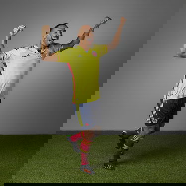 Фланелка adidas Originals Colombia 22 Authentic Home Jersey Жълто | HB9172, 3