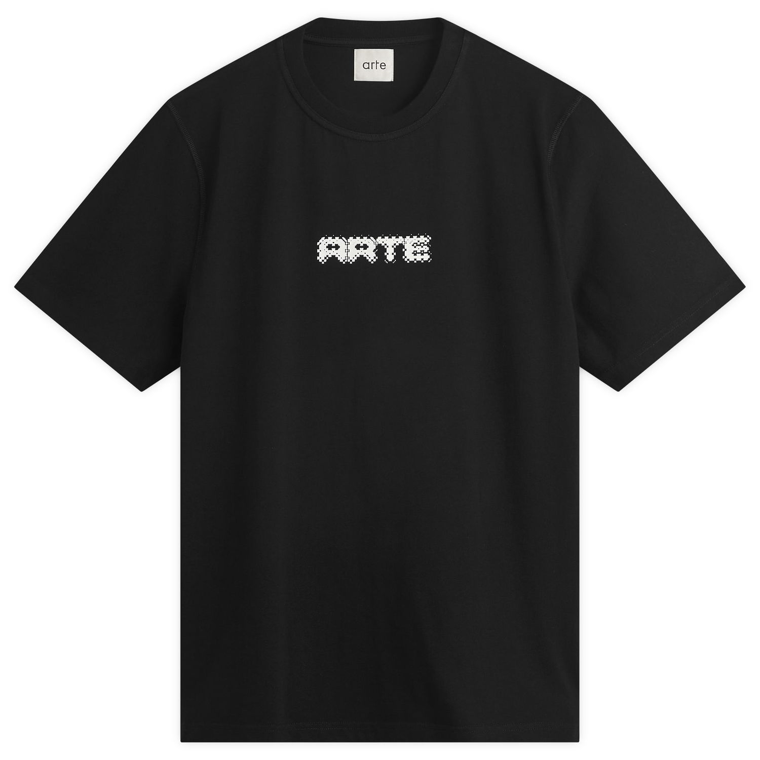 Тениска Arte Antwerp Pixel T-Shirt, Size Large Черно | AW25-195T-BLK, 0