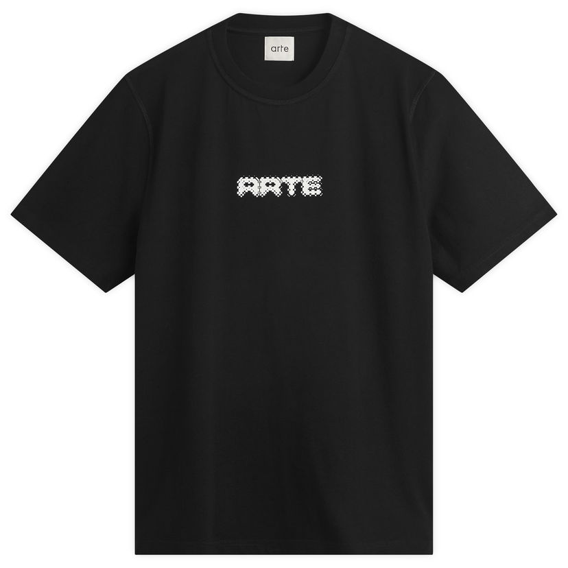 Тениска Arte Antwerp Pixel T-Shirt, Size Large Черно | AW25-195T-BLK