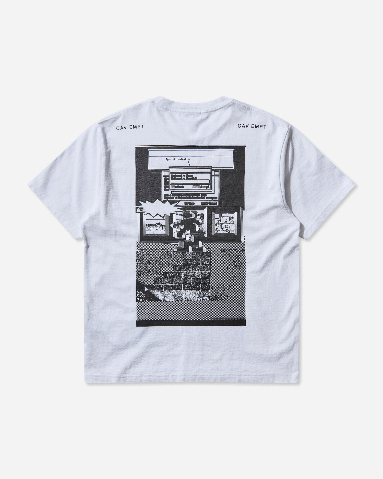 Тениска Cav Empt MD C.Esc T-Shirt Бяло | CES28T09 WHITE, 0
