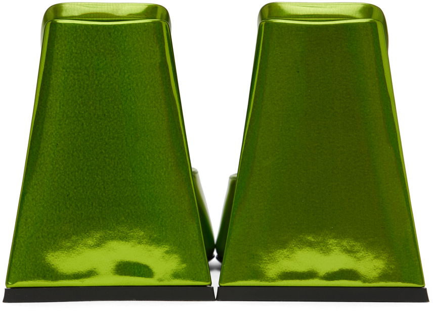 Аксесоари The Attico Attico Devon Mules Зелено | 236WS000 E086, 1