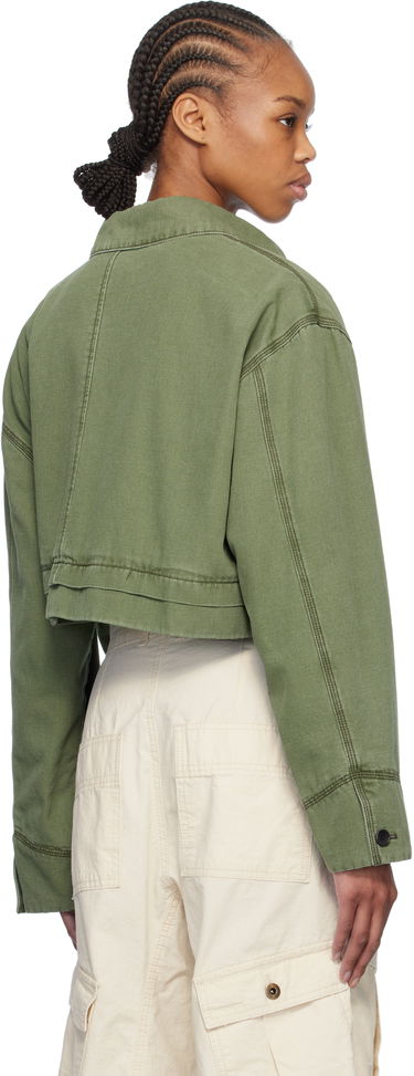 Яке We11done We11done Cropped Work Jacket Зелено | WD-JK0-25-055-W-KK, 2