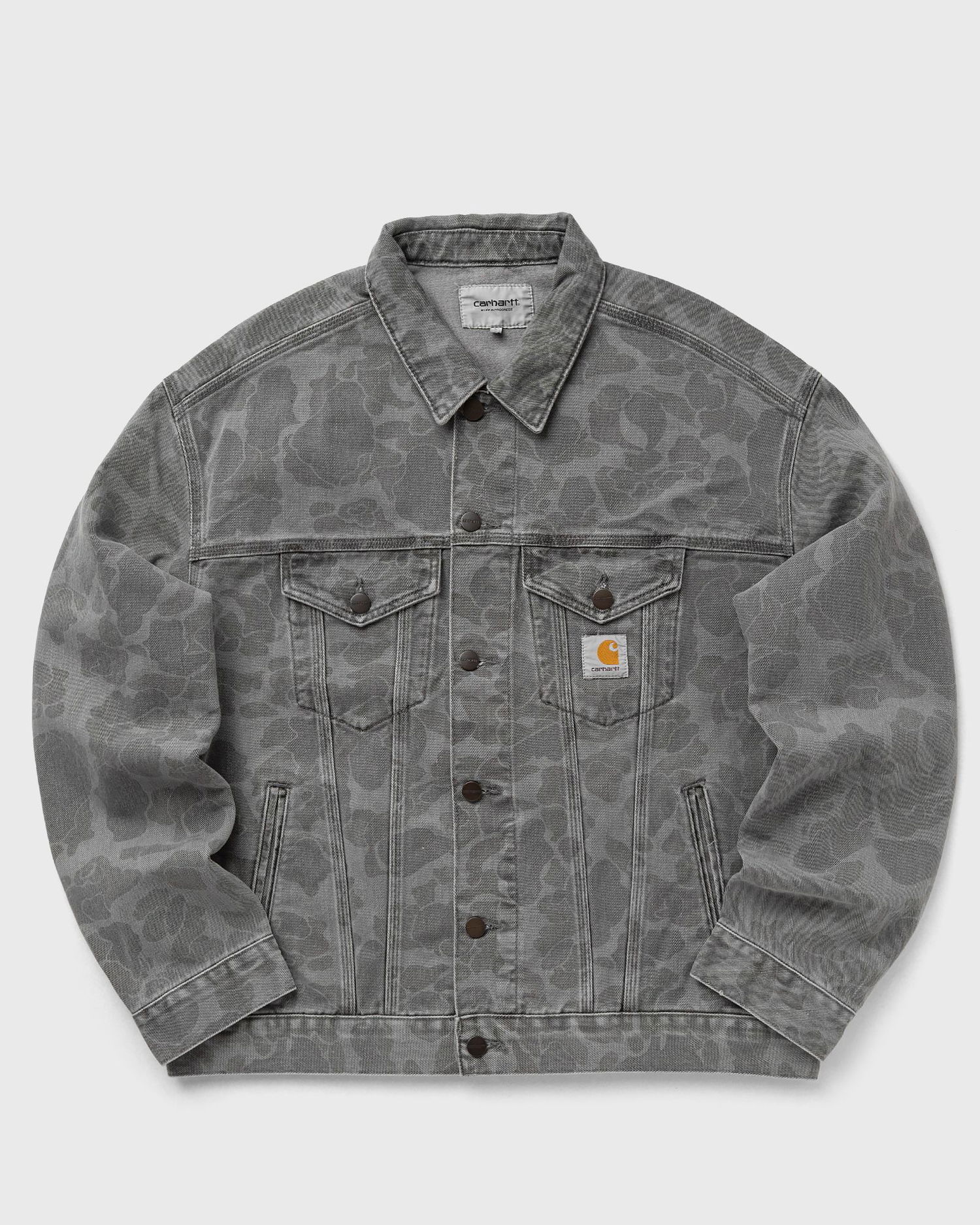 Яке Carhartt WIP Helston Duck Camo Print Jacket Сиво | I033766-2I3.0H, 0