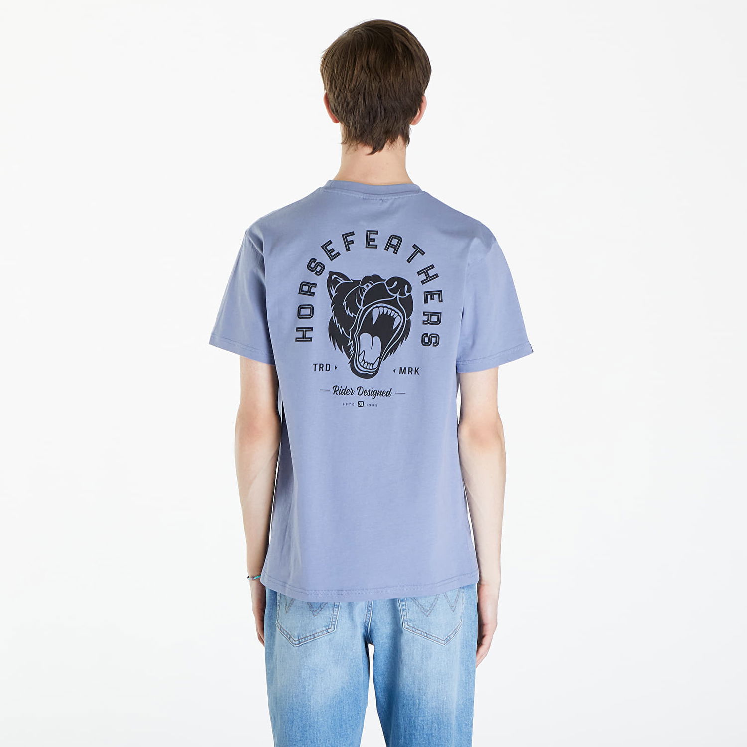 Тениска Horsefeathers Roar II T-Shirt Tempest Синьо | SM1340B, 1